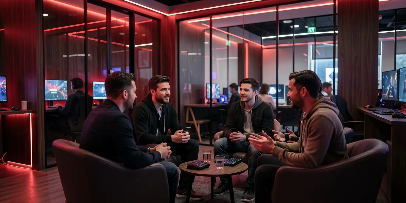 Sesión de networking en Yavetta