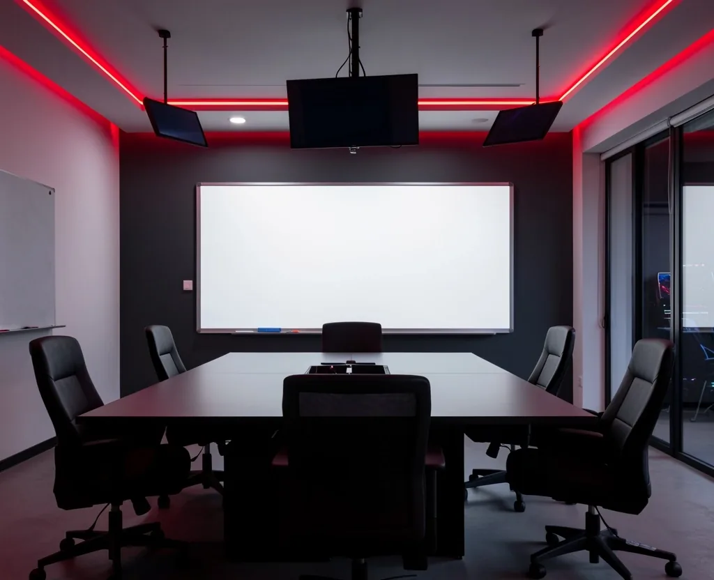 Sala privada para trabajo en equipo
