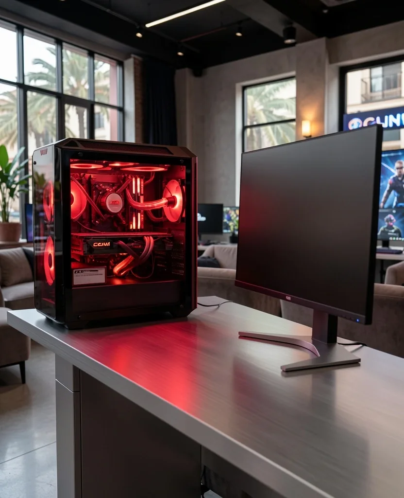 Estación VIP reservada con hardware de gama ultra-alta