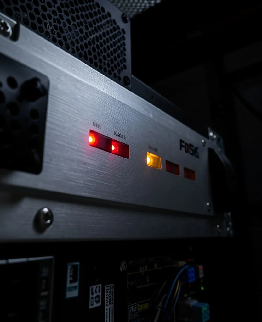 Equipo de cortafuegos de hardware montado en rack en Yavetta